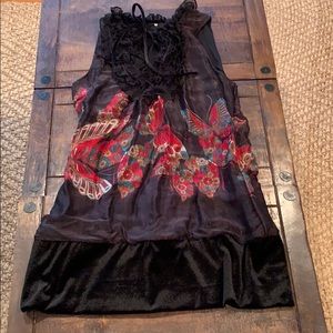 Beautiful boho tunic sz m